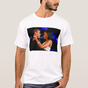 President Barack och första dam Michelle Obama T Shirt
