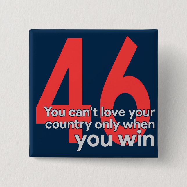 President Biden den 6 januari Knapp (Framsida)