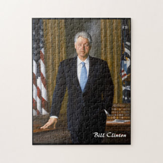President Bill Clinton Jigszle Puzzle Pussel