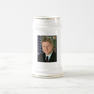 President Bill Clintons Vita husets foto Sejdel