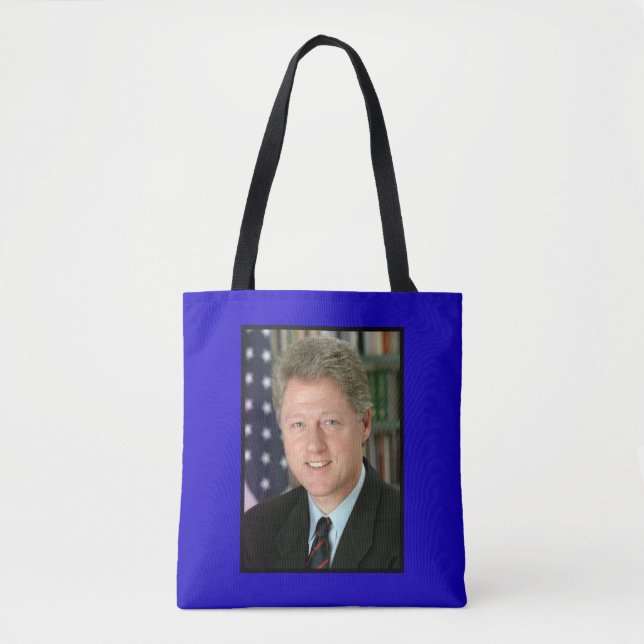 President Bill Clintons Vita husets foto Tygkasse (Framsida)