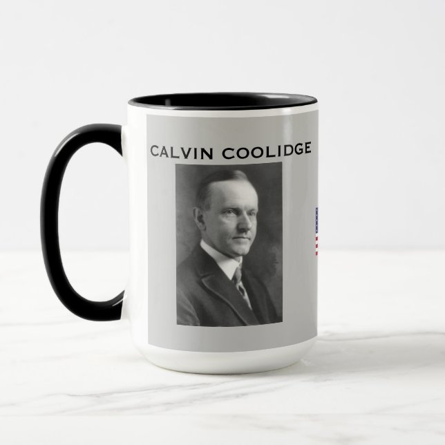 President Calvin Coolidge Mugg (Vänster)