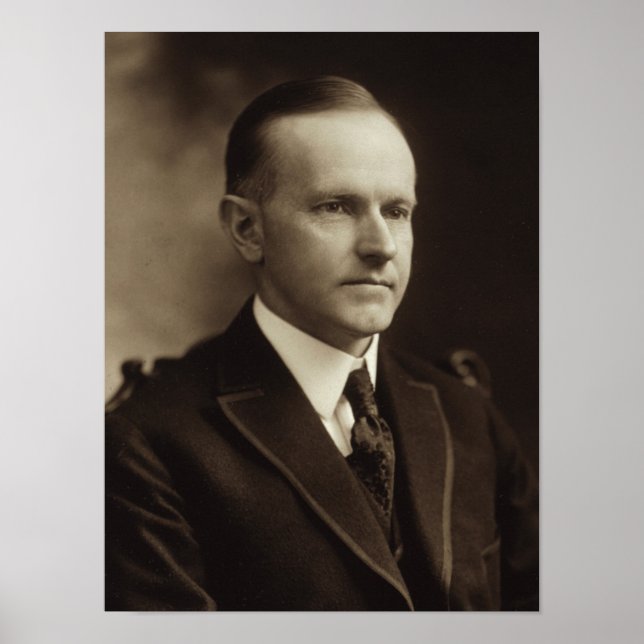 President Calvin Coolidge Poster (Framsidan)