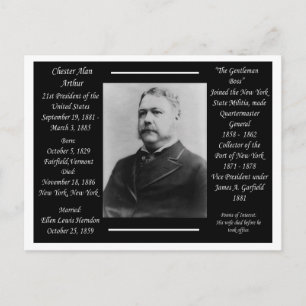President Chester Alan Arthur Vykort