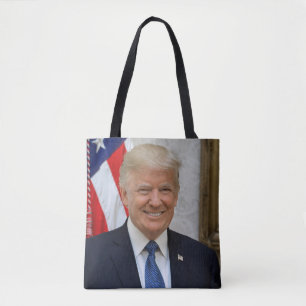 President Donald J. Trumf Bära på Tygkasse