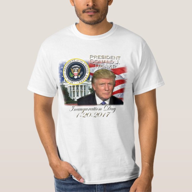 President Donald J. Trumf Invigning Tee (Framsida)