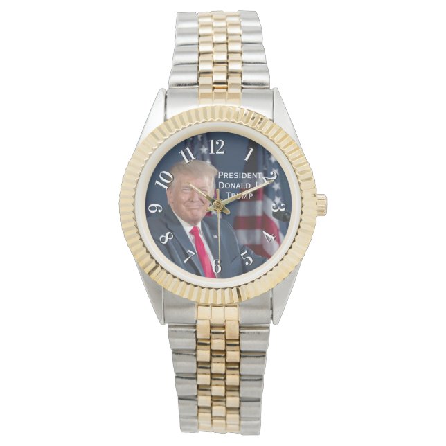 President Donald J. Trump 2020 45:e talman Armbandsur (Framsida)