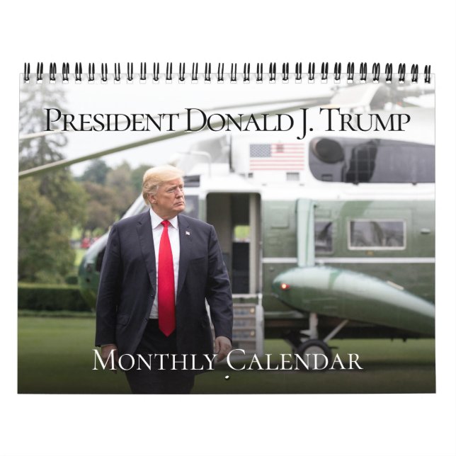 President Donald J Trump 2025 Photo Kalender (Omslag)
