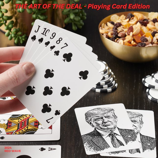 President Donald J. Trump Casinokort (Skapare uppladdad)