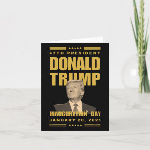 President Donald J. Trump Inauguration Day 2025 Me Kort