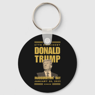 President Donald J. Trump Inauguration Day 2025 Me Nyckelring