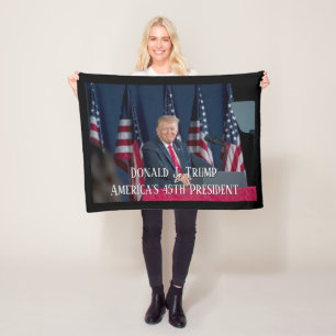 President Donald J. Trump Mt Rushmore Tal Fleecefilt