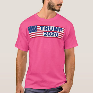 President Donald Trump 2020 American Flagga T Shirt