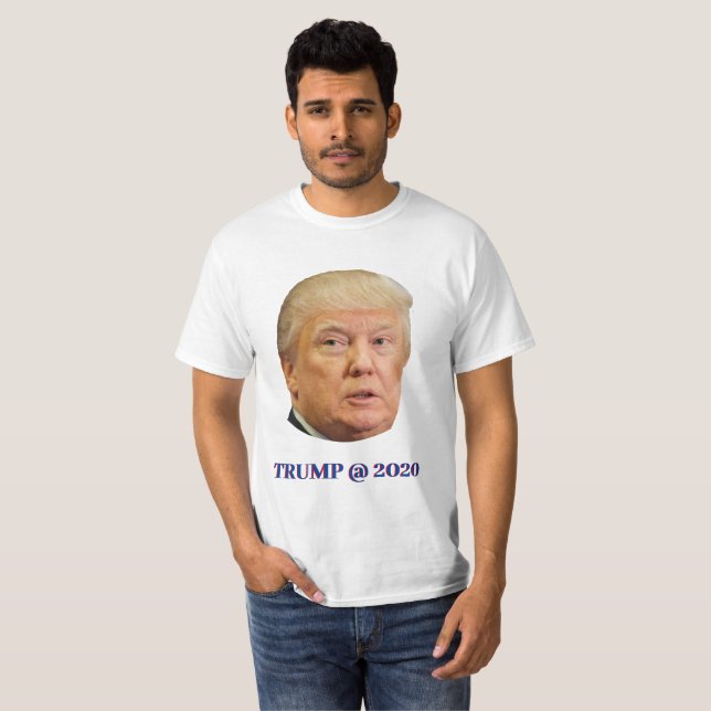 President Donald Trump 2020-VAL T Shirt (Hel framsida)