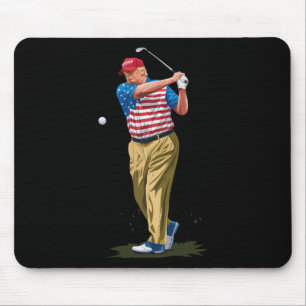 President Donald Trump 2025 Golf USA Amerikansk Fl Musmatta