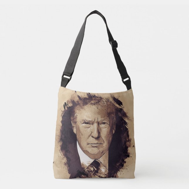 President Donald Trump Axelväska (Framsida)