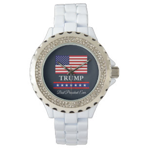 PRESIDENT DONALD TRUMP BÄSTA PRESIDENTEN NÅGONSIN ARMBANDSUR