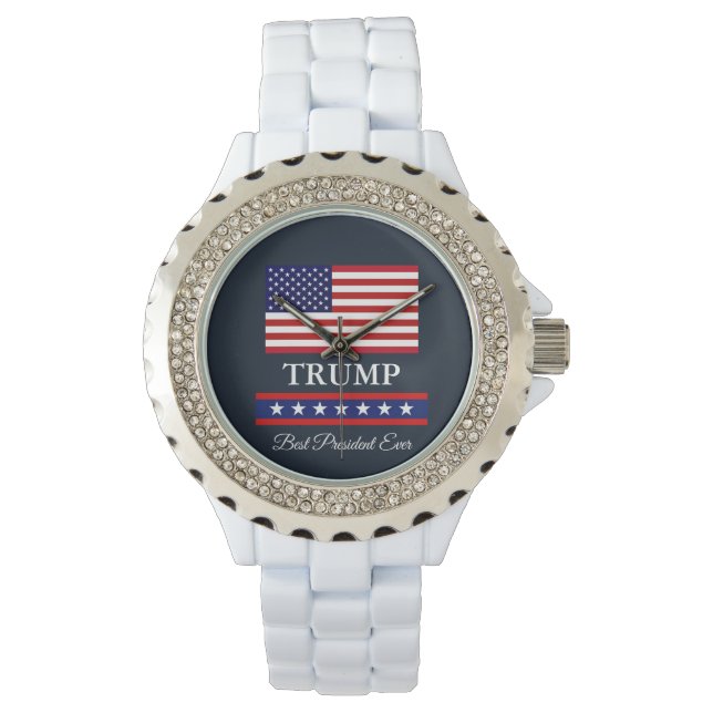 PRESIDENT DONALD TRUMP BÄSTA PRESIDENTEN NÅGONSIN ARMBANDSUR (Framsida)