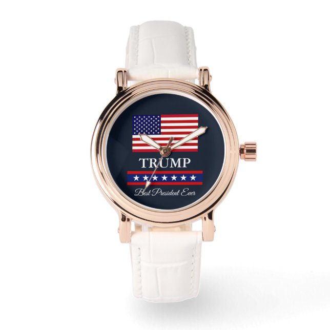 PRESIDENT DONALD TRUMP BÄSTA PRESIDENTEN NÅGONSIN ARMBANDSUR (Framsida)