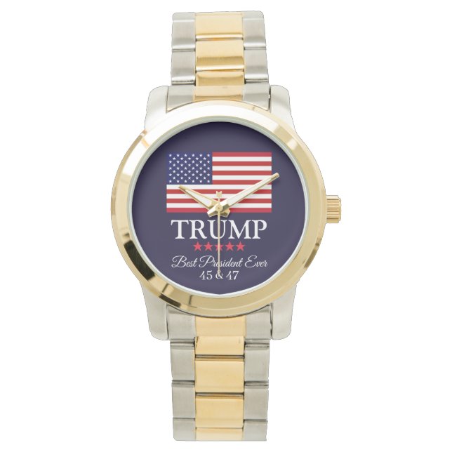 PRESIDENT DONALD TRUMP BEST PRESIDENT EVER WOMEN'S ARMBANDSUR (Framsida)