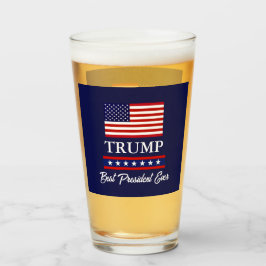 PRESIDENT DONALD TRUMP BEST PRESIDENT NÅGONSIN GLASKOPP