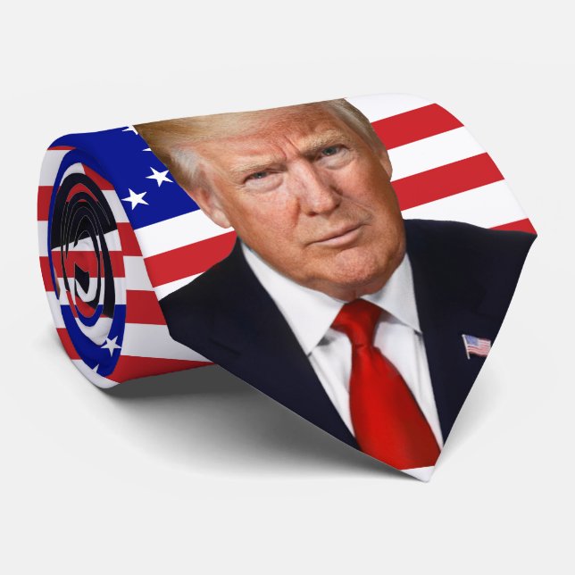 President Donald Trump - Betsy Ross Flagga! Slips (Rullad)