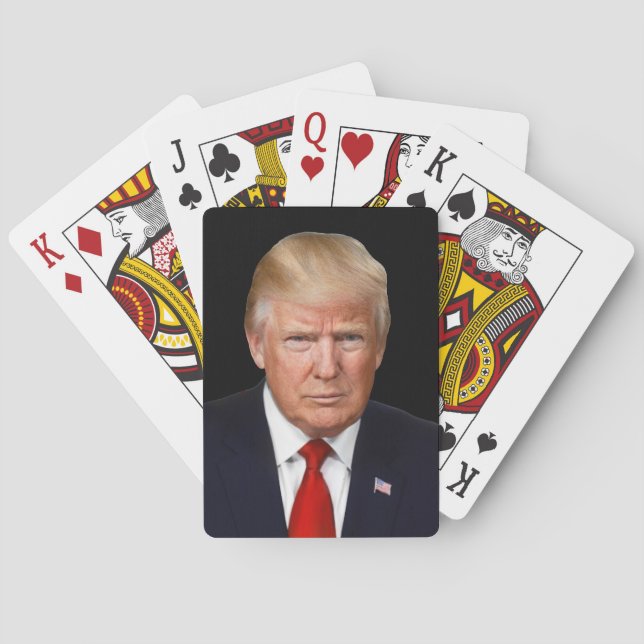 President Donald Trump Casinokort (Baksidan)