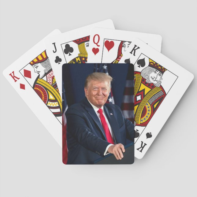 President Donald Trump Casinokort (Baksidan)