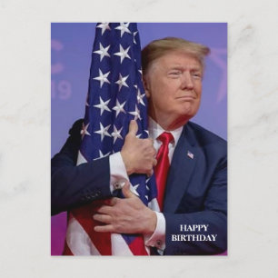 President Donald Trump Fans Postkort Vykort