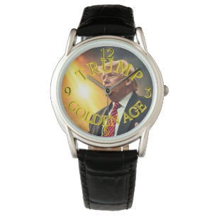 PRESIDENT DONALD TRUMP GOLDEN AGE ARMBANDSUR