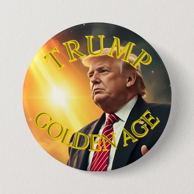 PRESIDENT DONALD TRUMP GOLDEN AGE KNAPP (Framsida)
