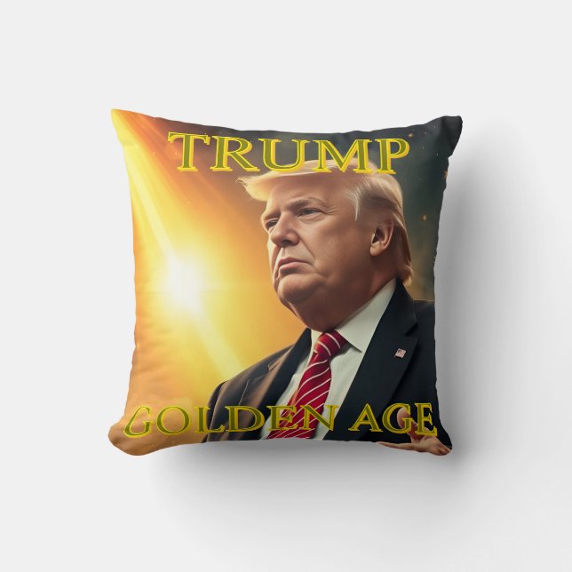 PRESIDENT DONALD TRUMP GOLDEN AGE KUDDE (Framsida)