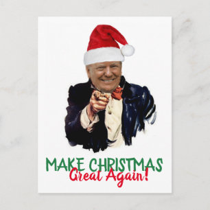 President Donald Trump-Helgdag Vykort