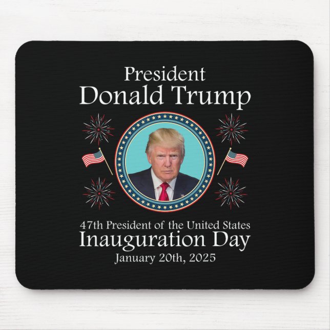 President Donald Trump Inauguration 2025 Memorabil Musmatta (Framsidan)