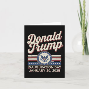 President Donald Trump Inauguration 2025 Supporter Kort