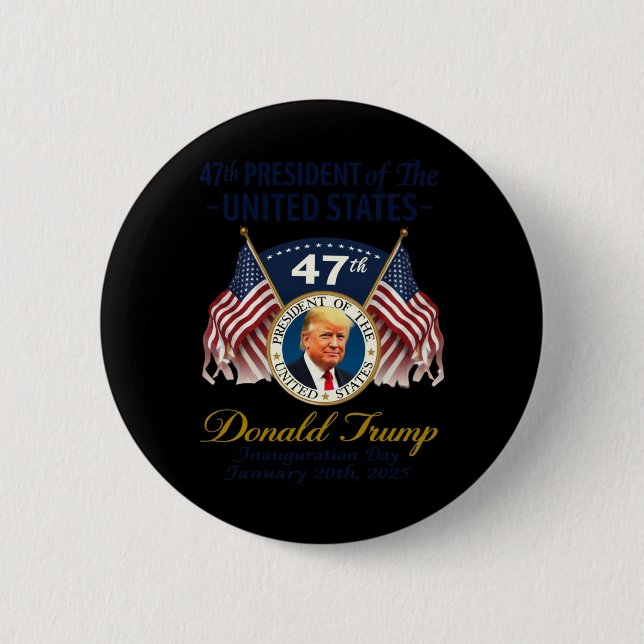 President Donald Trump Inauguration Day 2025 1 Knapp (Framsida)