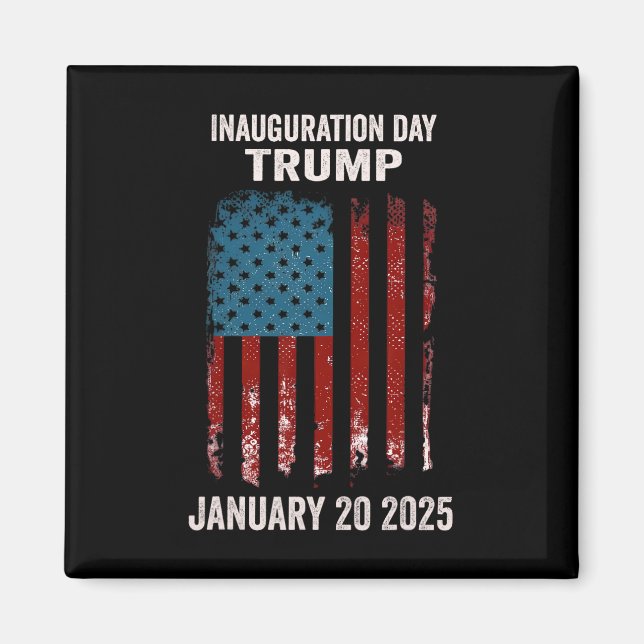 President Donald Trump Inauguration Day 2025 2 Magnet (Framsidan)