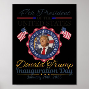 President Donald Trump Inauguration Day 2025 5 Poster