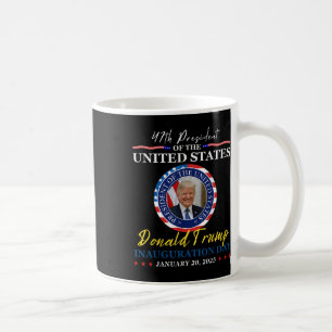 President Donald Trump Inauguration Day 2025 Kaffemugg
