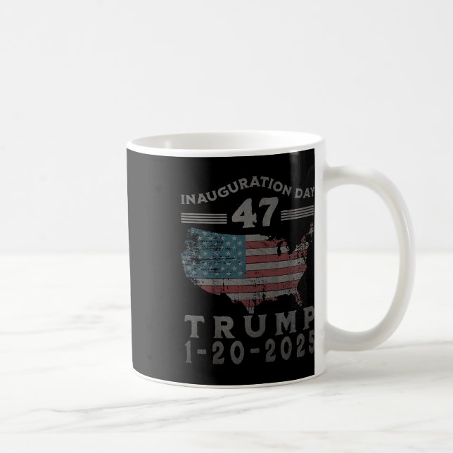 President Donald Trump Inauguration Day 2025 Memor Kaffemugg (Höger)