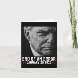 President Donald Trump Inauguration Day 2025 Memor Kort