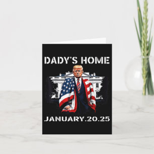 President Donald Trump Inauguration Day 2025 Memor Kort