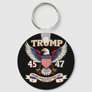President Donald Trump Inauguration Day 2025 Nyckelring