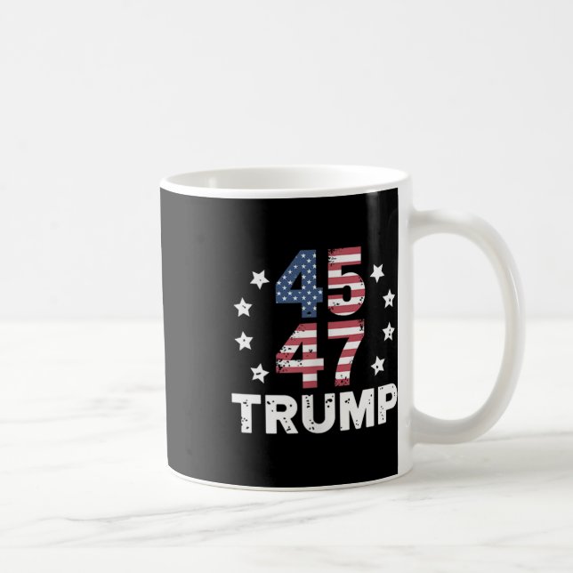 President Donald Trump Inauguration Day 2025 US Kaffemugg (Höger)