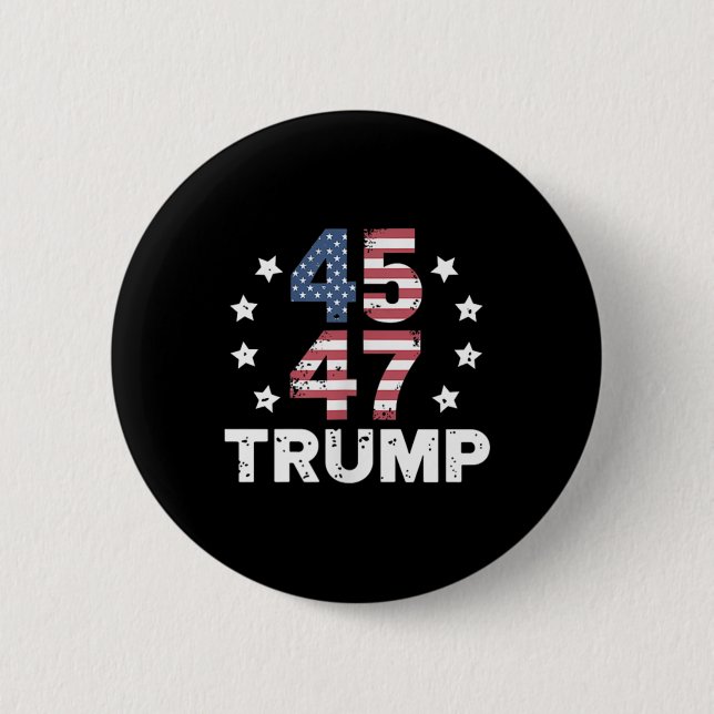 President Donald Trump Inauguration Day 2025 US Knapp (Framsida)