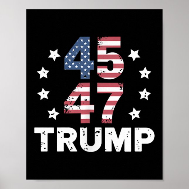 President Donald Trump Inauguration Day 2025 US Poster (Framsidan)