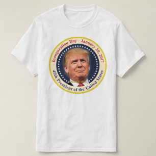 President Donald Trump Inauguration Day Souvenir Tee