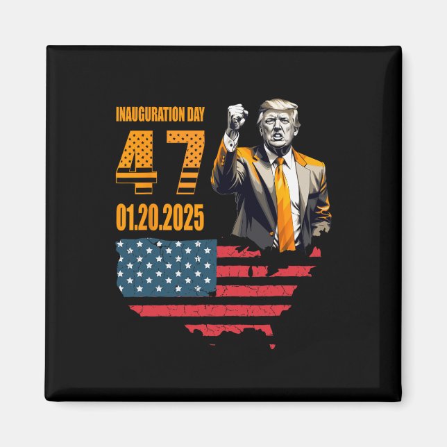 President Donald Trump invigning dag 2025 1  Magnet (Framsidan)