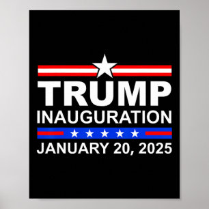 President Donald Trump invigning dag 2025 4 Poster