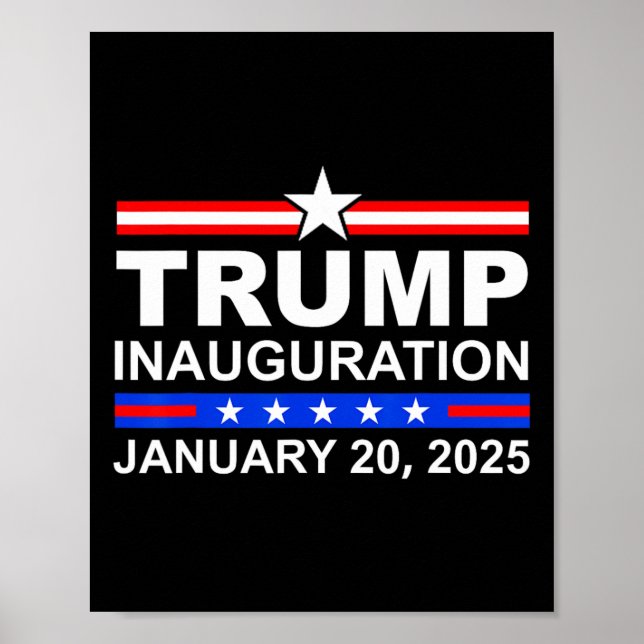 President Donald Trump invigning dag 2025 4  Poster (Framsidan)